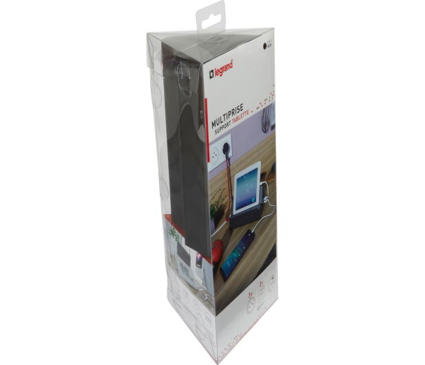 LEGRAND Przedłużacz tab 3x2P+Z +2USB Czarny 1,5m 050411 - 1047081 - zdjęcie 6